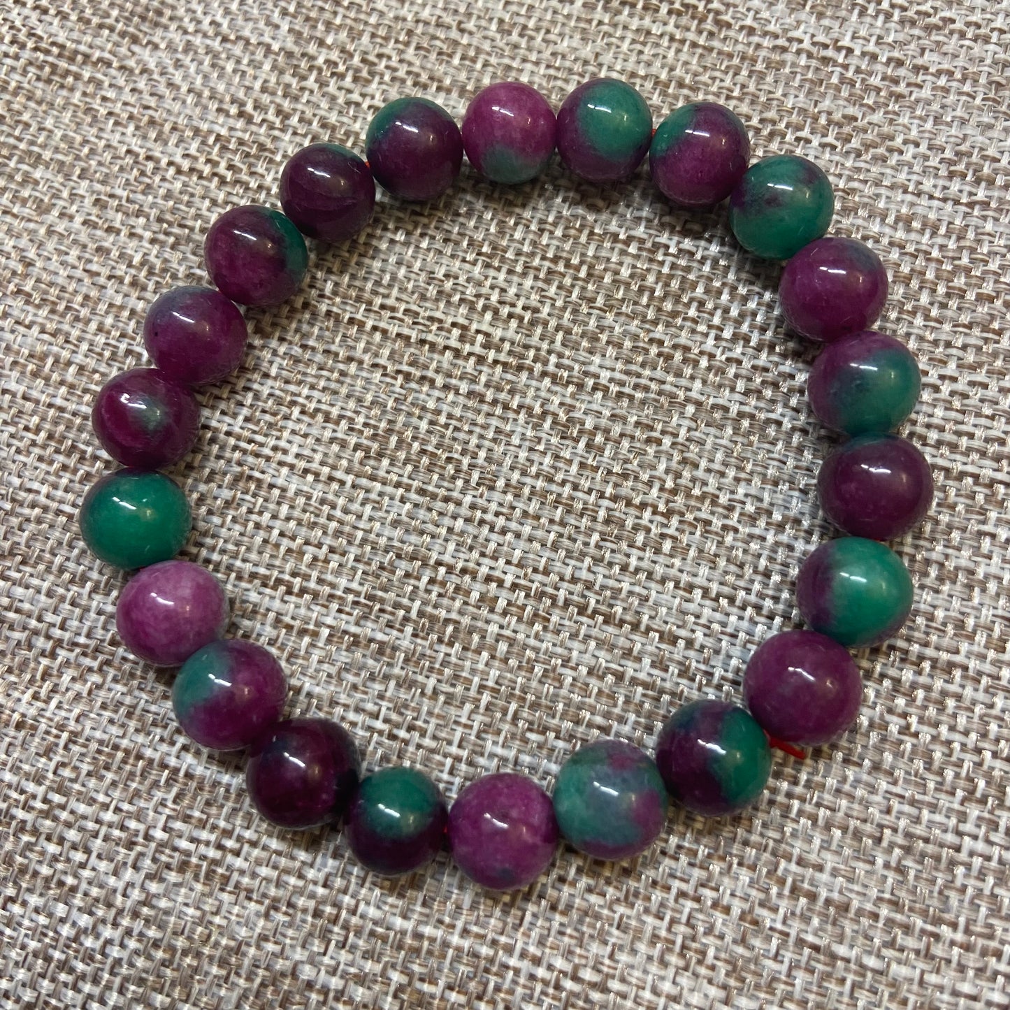 Ruby Zoisite Bracelet