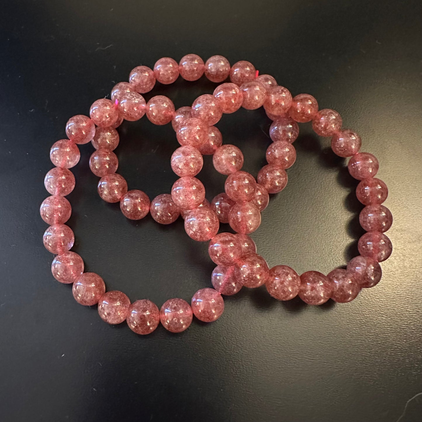 Strawberry Quartz Bracelet