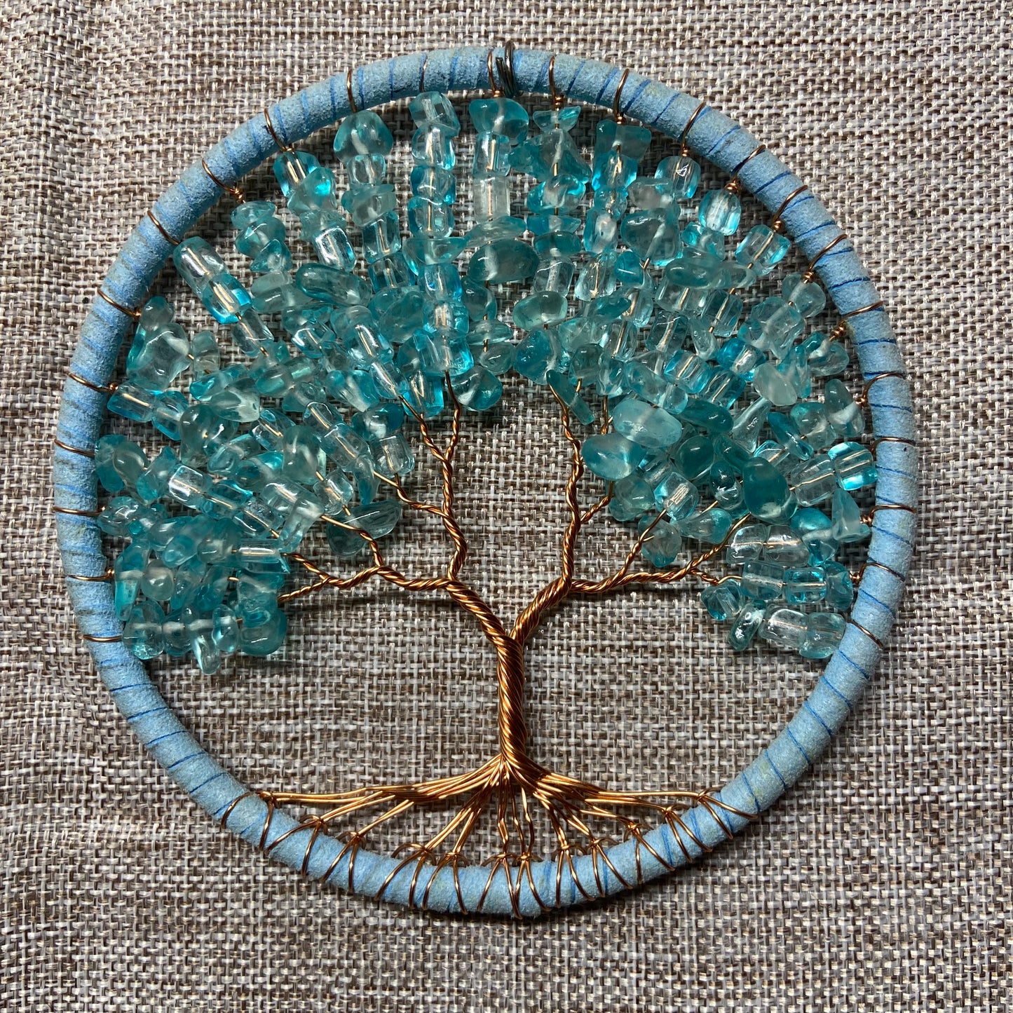 Tree of Life Crystal Dream Catcher