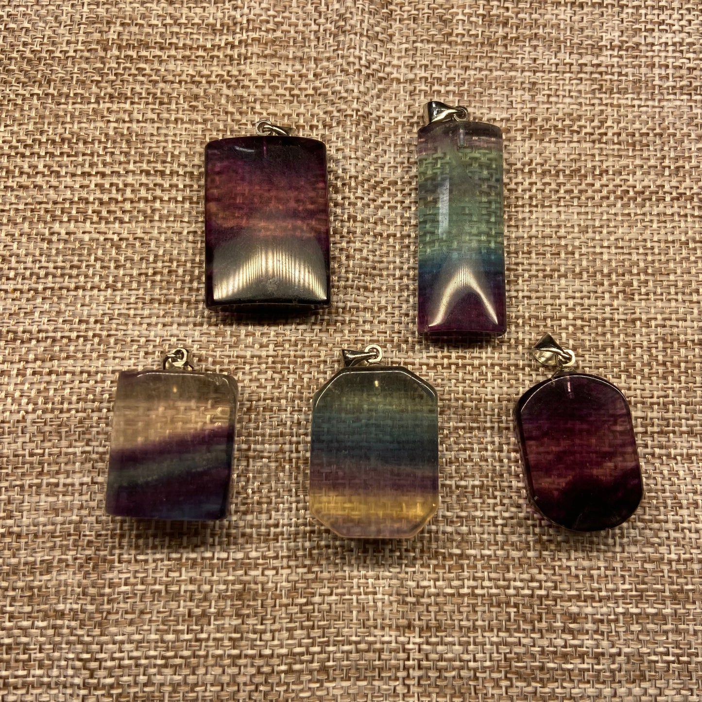 Fluorite Pendant Necklace