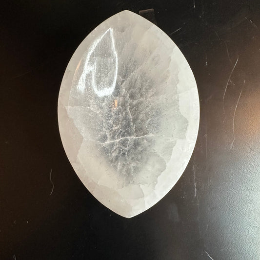 Oval Selenite Bowl