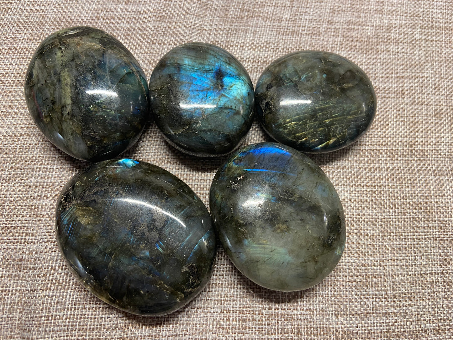 Labradorite Palm Stones