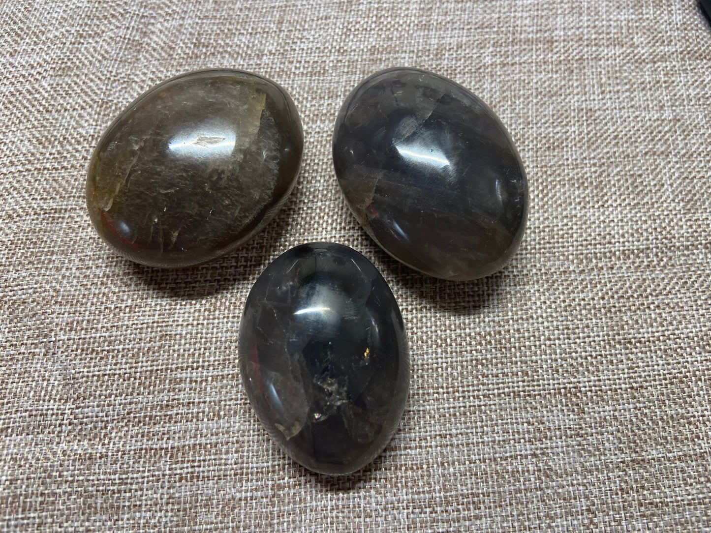 Smoky Quartz Palm Stones