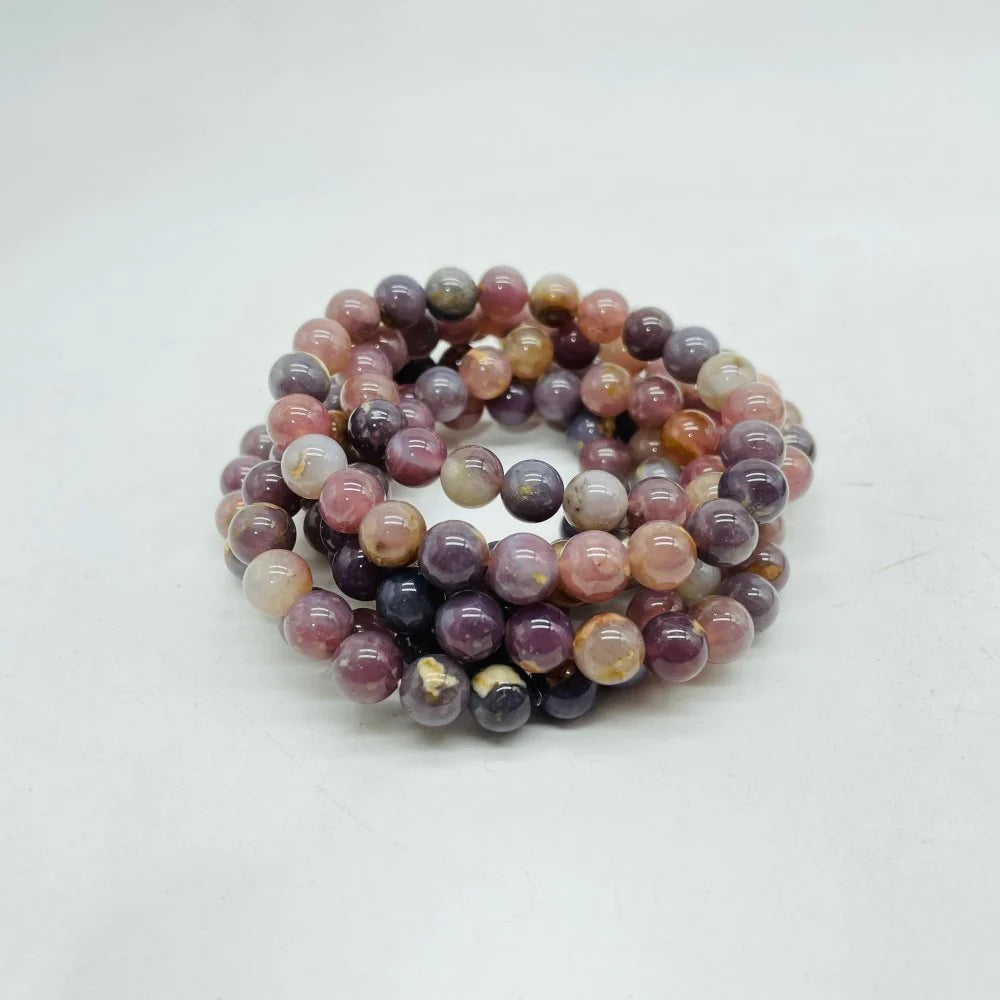 Rose Quartz Yooperlite Bracelet